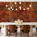 Glowing Trees Trio Mural Wallpaper - room preview 03