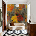 Autumn Rain Mural Wallpaper - room preview 03