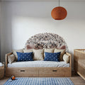 Peeking Hedgehog Mural Wallpaper - room preview 03