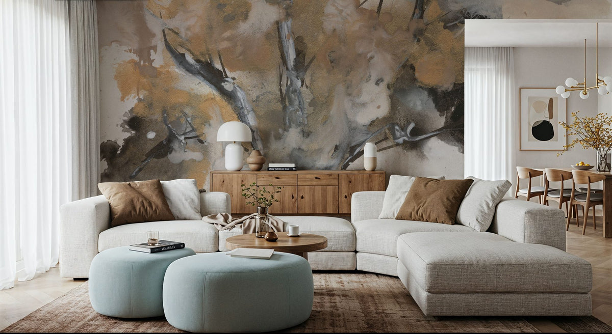 Treetops I Mural Wallpaper - room preview 03