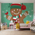 Festive Christmas II Mural Wallpaper - room preview 03