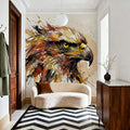 Eagle - Watercolor Predators Series Mural Wallpaper - room preview 03
