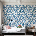 Whale Swim Mural Wallpaper - room preview 03