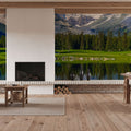 Mt Lorette Golf Course Mural Wallpaper - room preview 03