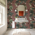 Magical Lotus, Rose Mural Wallpaper - room preview 03