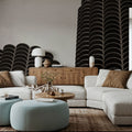 Chicago Skyline Marina City II Mural Wallpaper - room preview 03