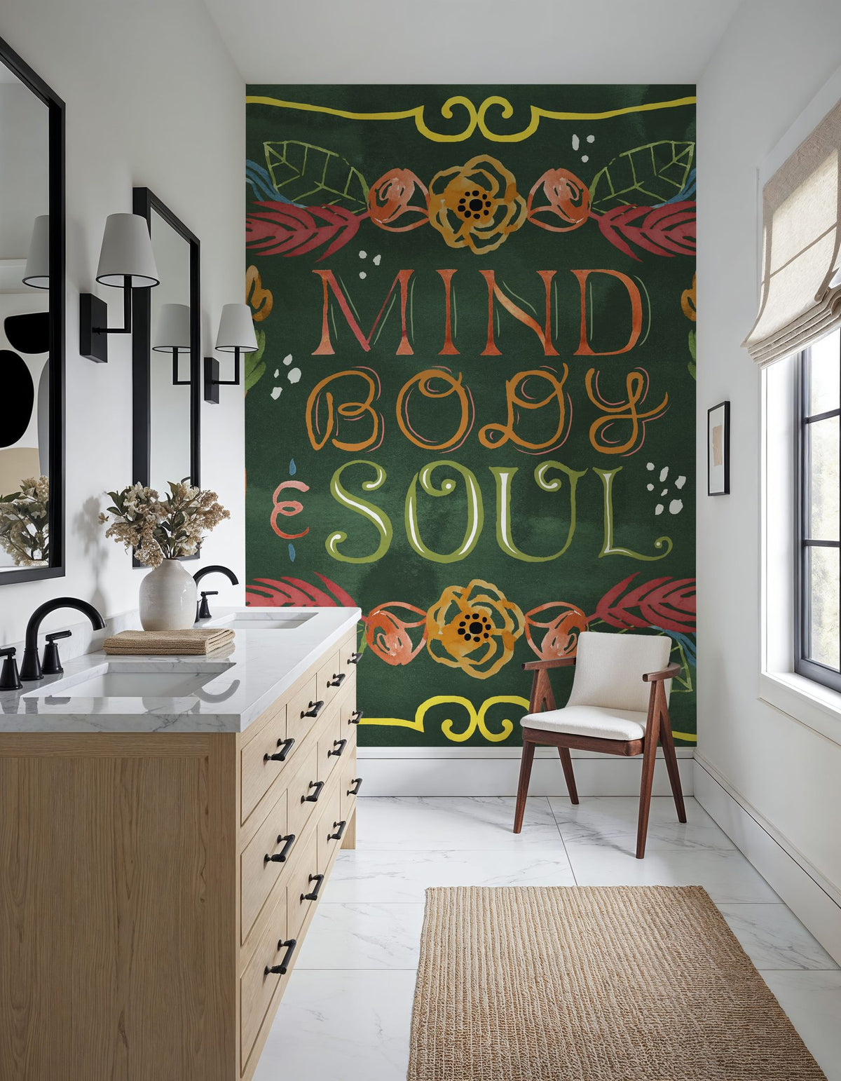Rainforest VI Mural Wallpaper - room preview 03