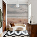 Soft Ocean Mural Wallpaper - room preview 03
