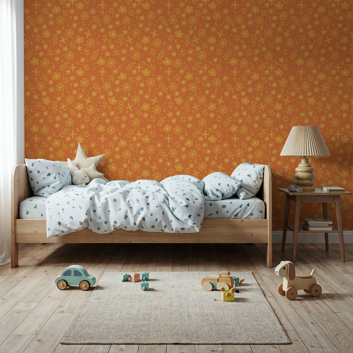 The Red Dog Saloon Mural Wallpaper - room preview 03