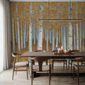 Bright Forest I Mural Wallpaper - room preview 03