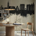 Felixstowe England Skyline Concrete Mural Wallpaper - room preview 03