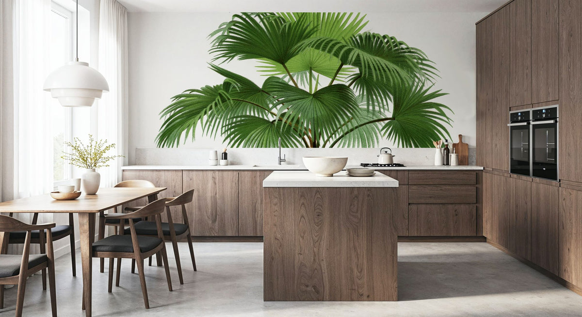 Vintage Palm Tree IV Mural Wallpaper - room preview 03