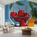Bowl of Cherries Mural Wallpaper - room preview 03