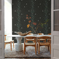 Foliage & Butterflies - Slate Mural Wallpaper - room preview 03