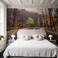 Autumn Journey Mural Wallpaper - room preview 03