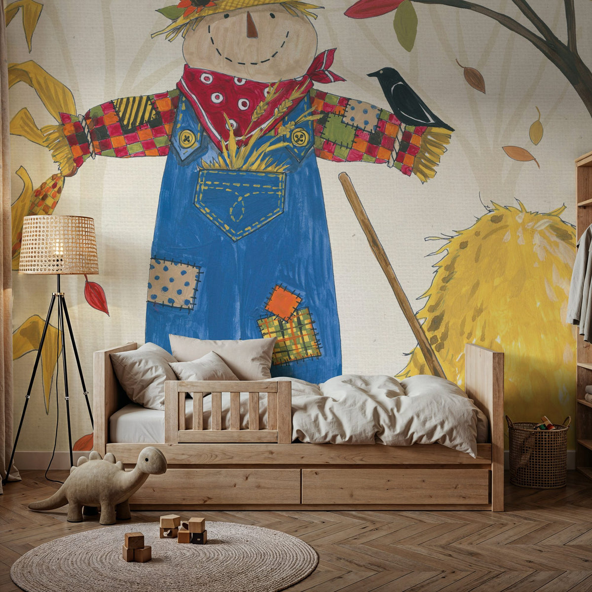 Woodland Harvest III Mural Wallpaper - room preview 03