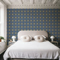 Nara Green Leaves Mural Wallpaper - room preview 03