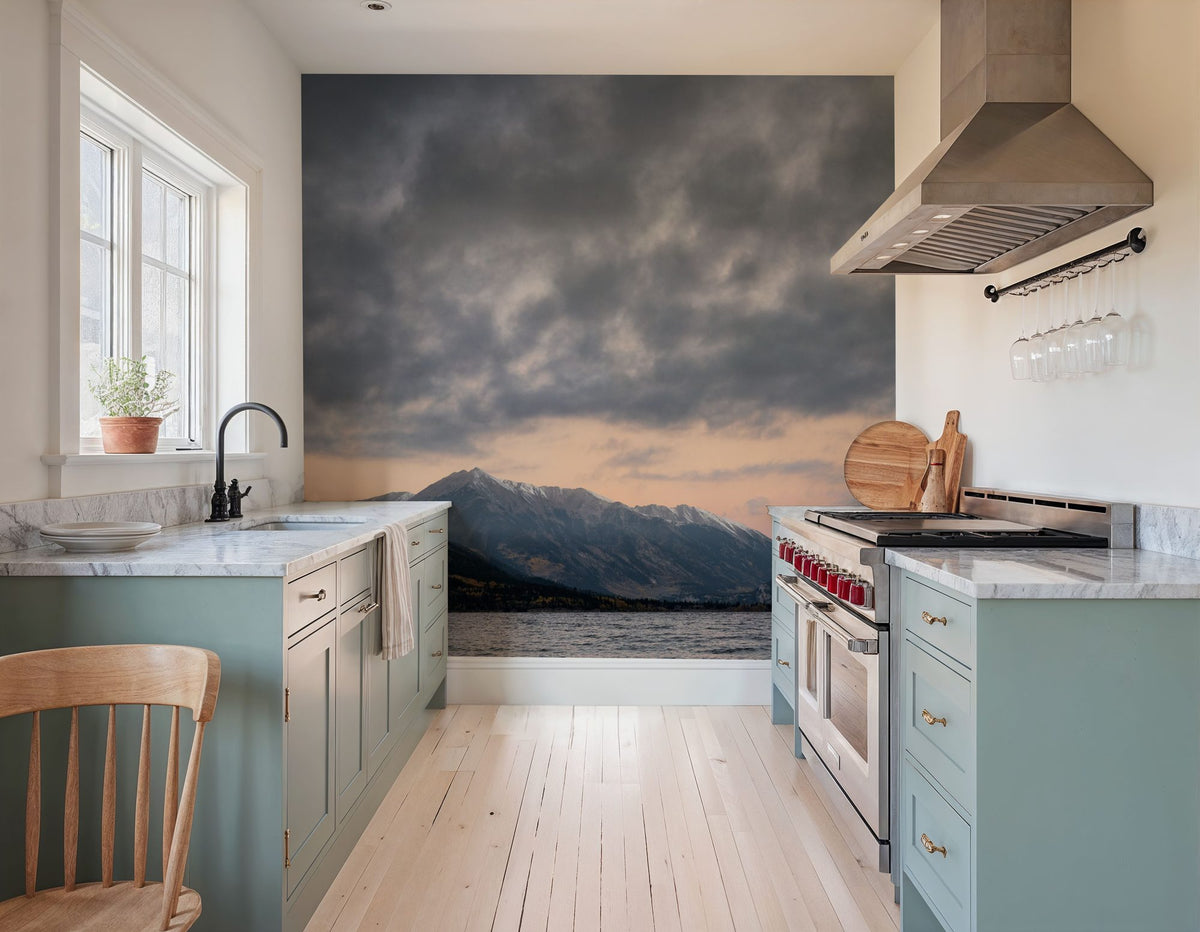 Twin Lakes Mural Wallpaper - room preview 03