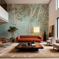 Bright Forest Mural Wallpaper - room preview 03