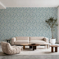 Negative Leaf, Sky Mural Wallpaper - room preview 03