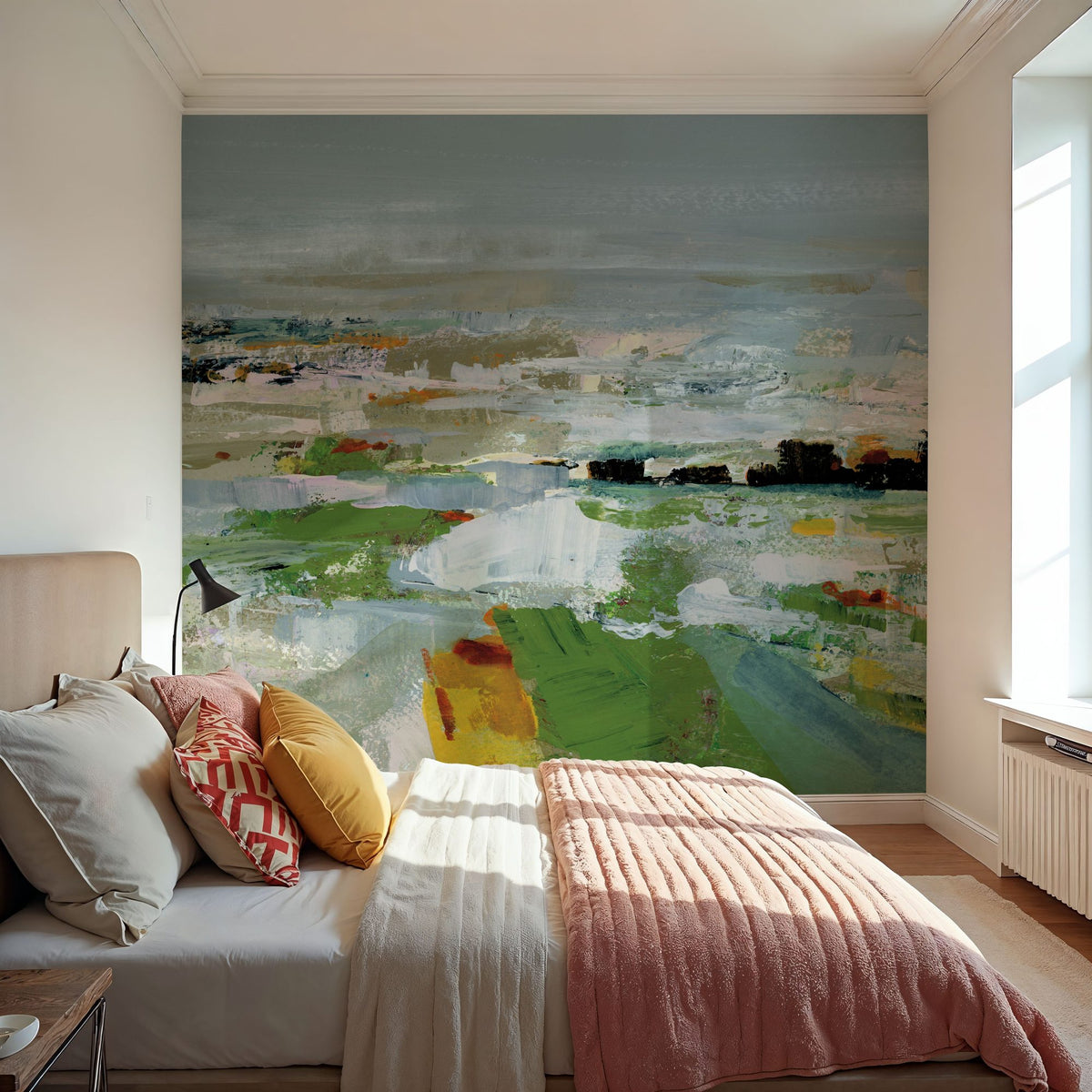 Mossy Shore Mural Wallpaper - room preview 03