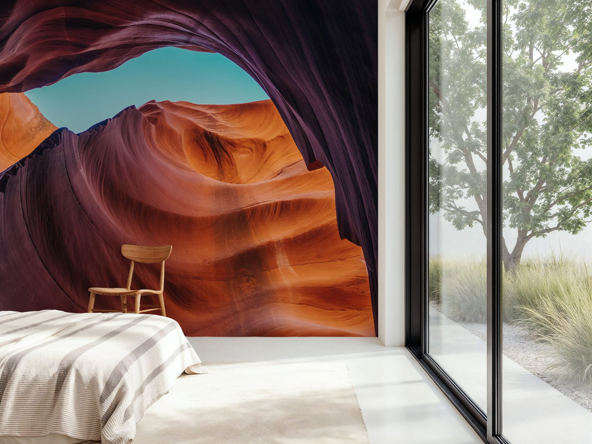 Lower Antelope Canyon Mural Wallpaper - room preview 03