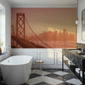Golden Gateway Mural Wallpaper - room preview 03