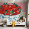Bowl of Summer Fruit I Mural Wallpaper - room preview 03