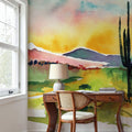 Desert Sunrise Mural Wallpaper - room preview 03