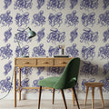 Octopus Repeat Mural Wallpaper - room preview 03