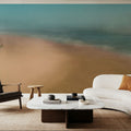 Sand and Surf Mural Wallpaper - room preview 03