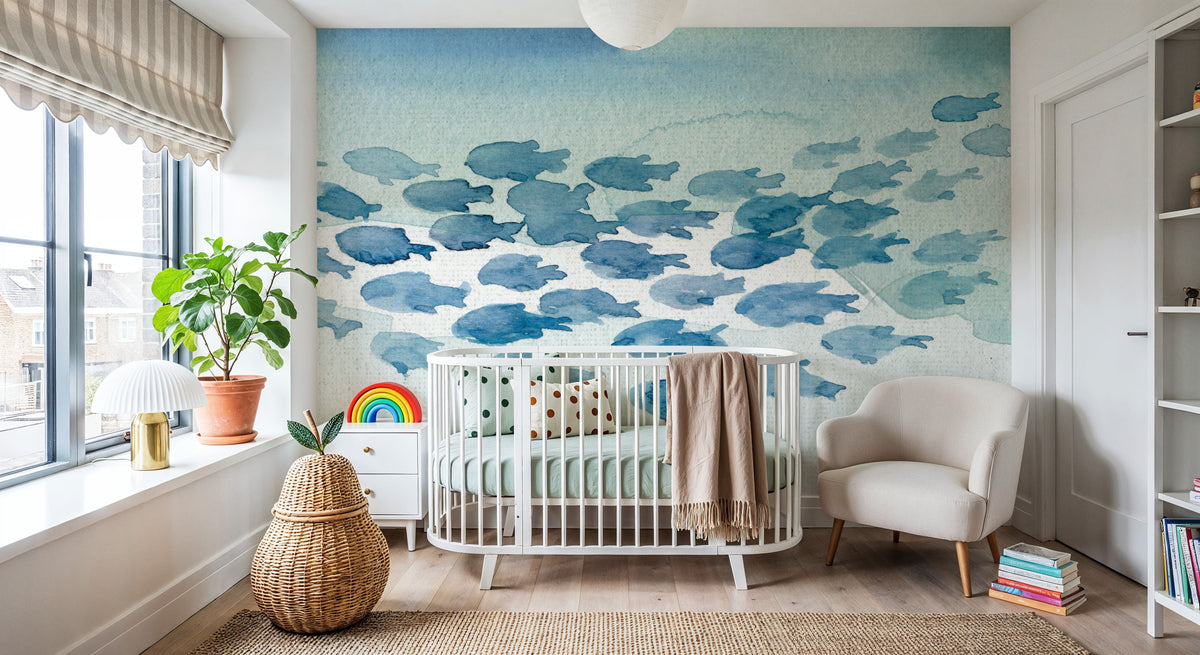 Sea Life I Mural Wallpaper - room preview 03