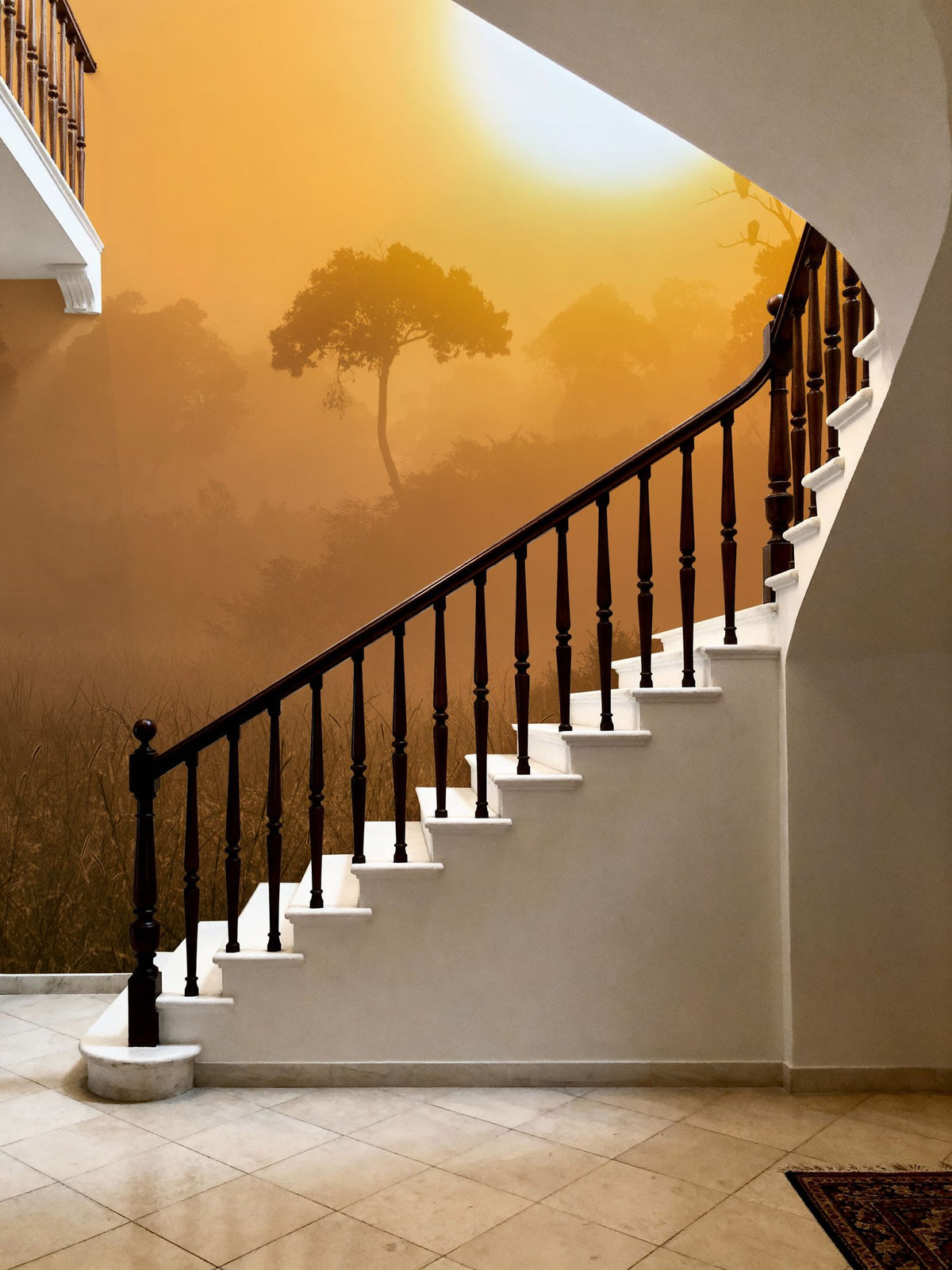 Masai Mara Sunrise Mural Wallpaper - room preview 03