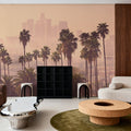 LA Palm Trees Mural Wallpaper - room preview 03