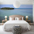 Ocean Oasis Mural Wallpaper - room preview 03