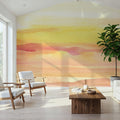 Pink Sunrise II Mural Wallpaper - room preview 03