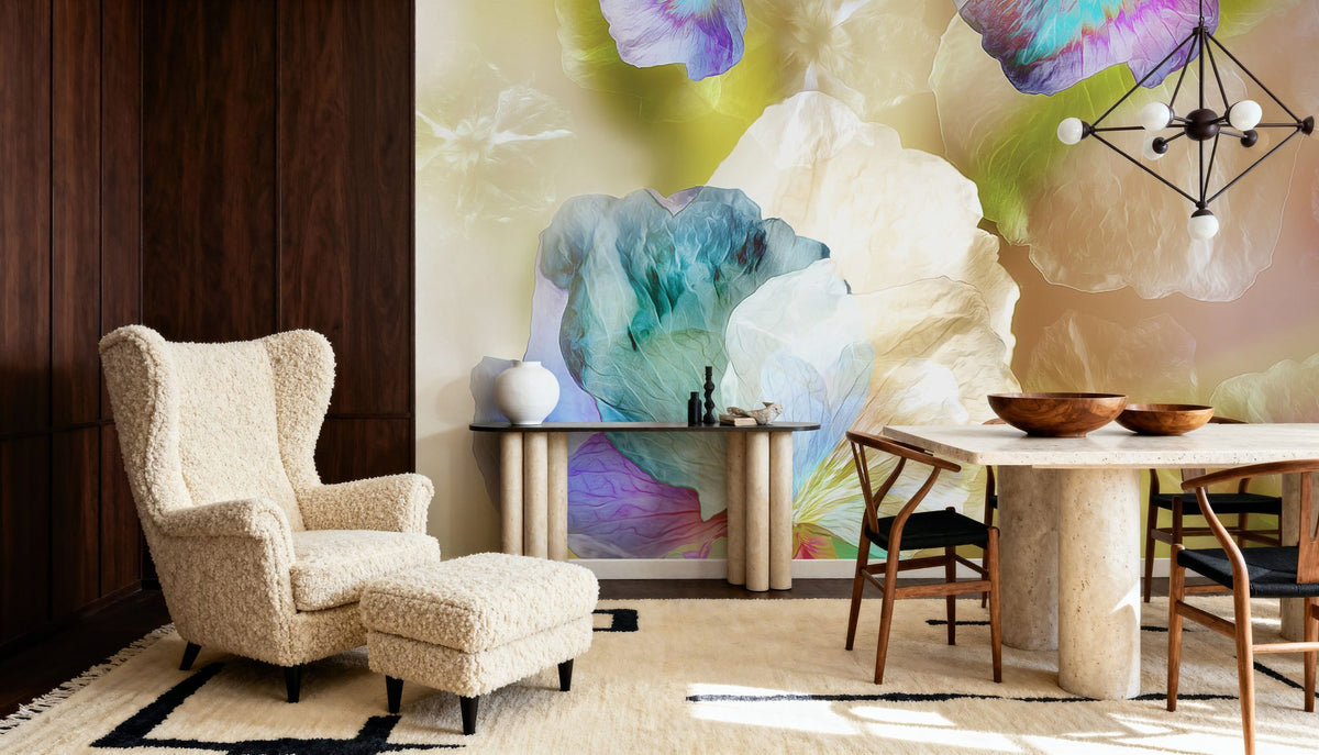 Sea Garden Mural Wallpaper - room preview 03