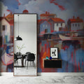 Seaport Village Mural Wallpaper - room preview 03