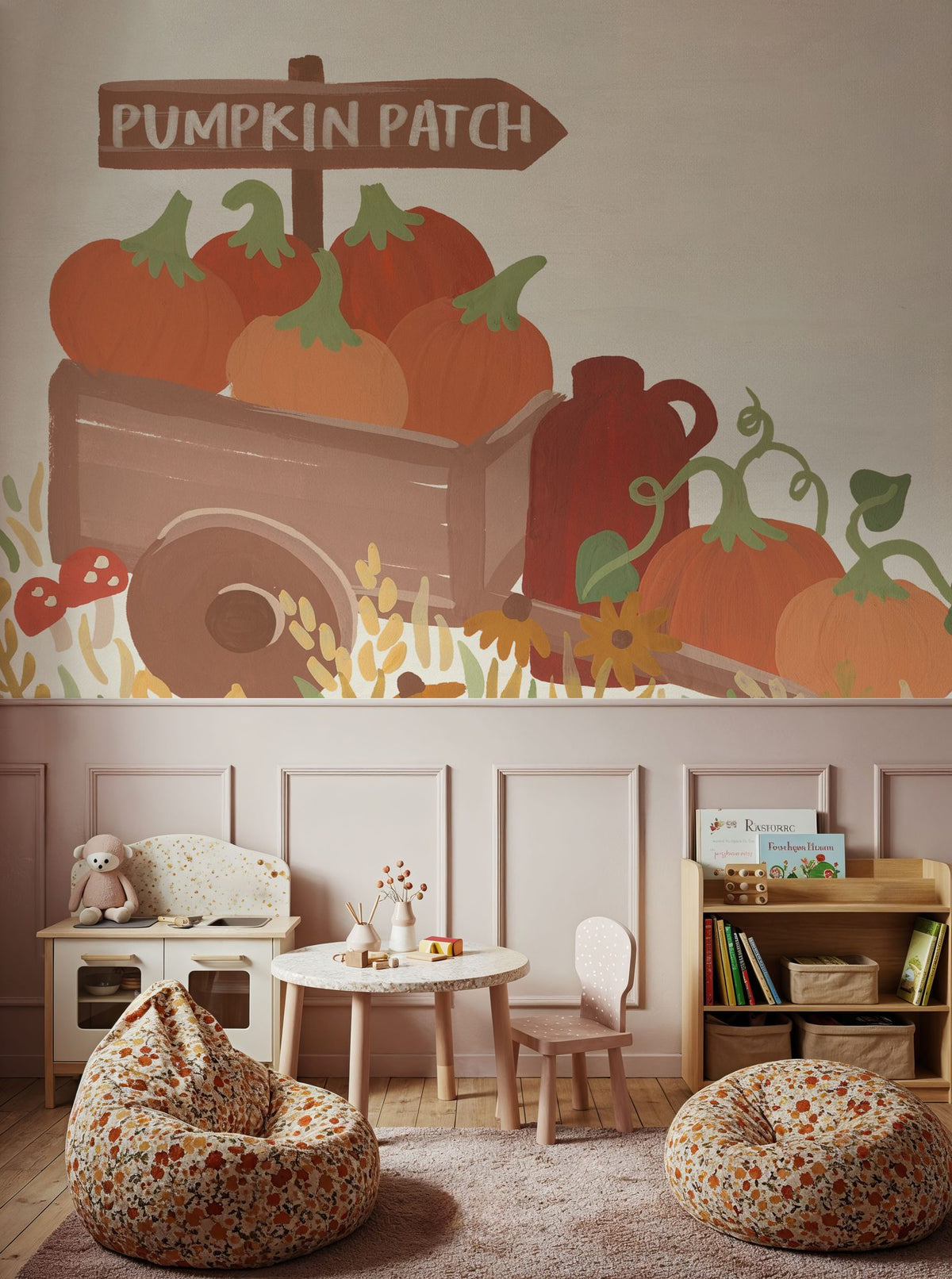 Autumn Days XII Mural Wallpaper - room preview 03