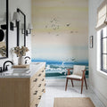 Sunset Shore Mural Wallpaper - room preview 03