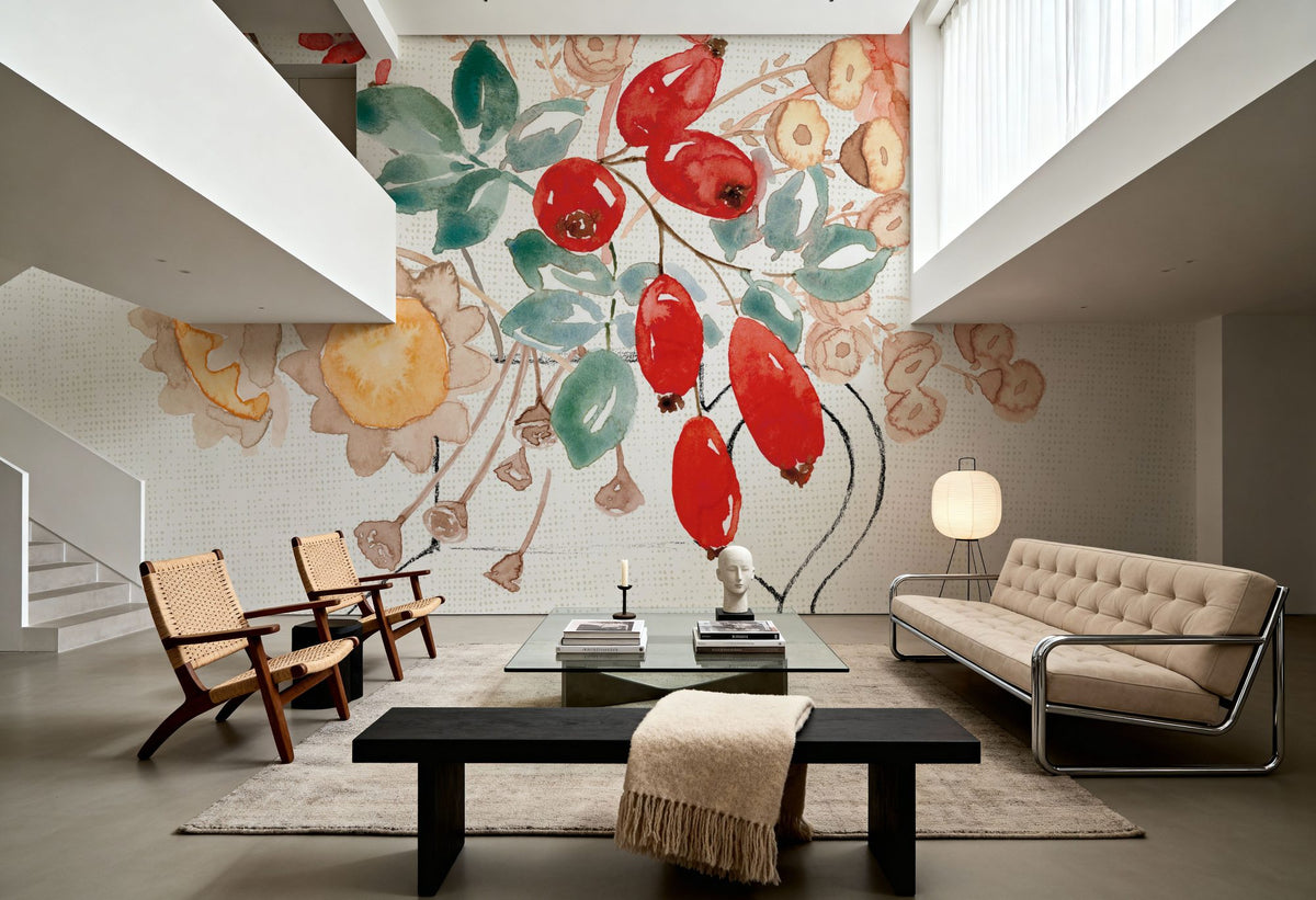 Festive Season XI Mural Wallpaper - room preview 03