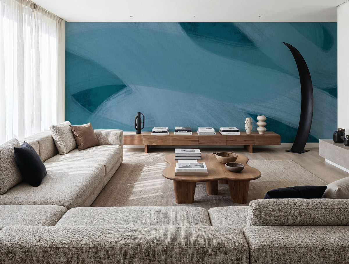 Modern Abstract 20 Mural Wallpaper - room preview 03