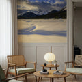 Snow Meadow Mural Wallpaper - room preview 03