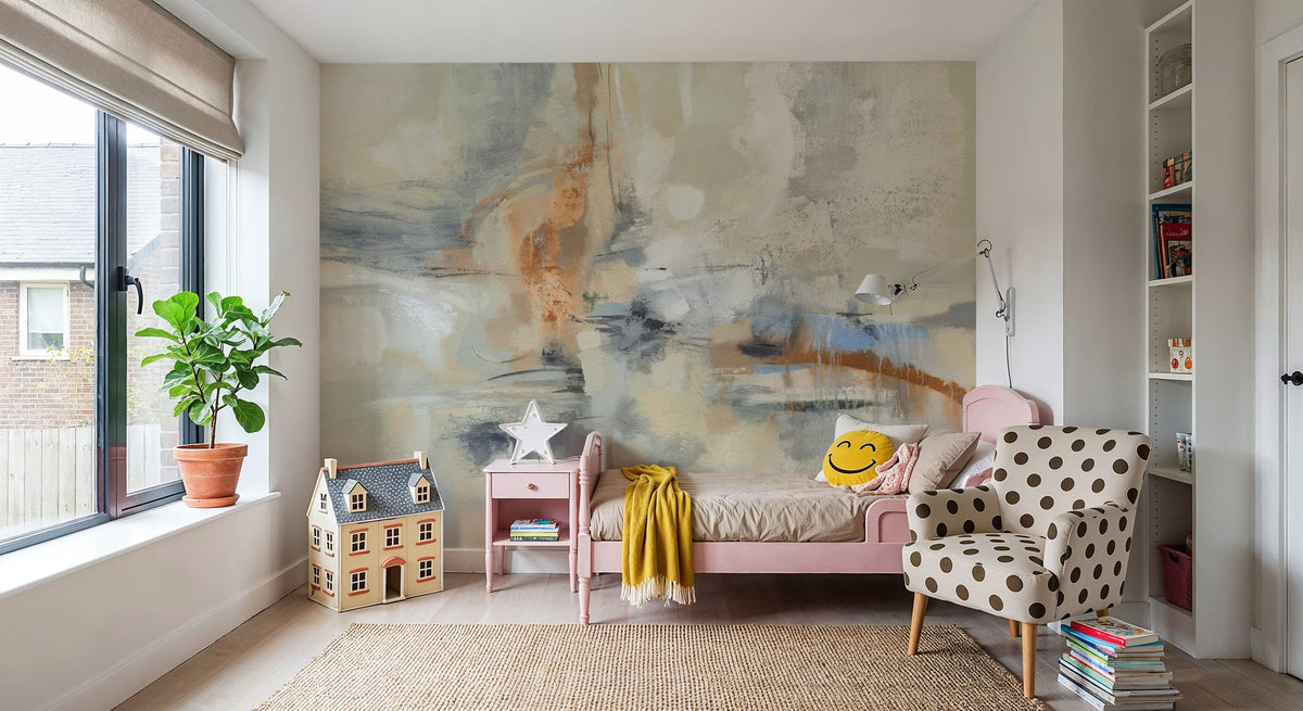 Dancing Clouds Mural Wallpaper - room preview 03