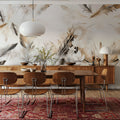 Tender Love Yellow Mural Wallpaper - room preview 03