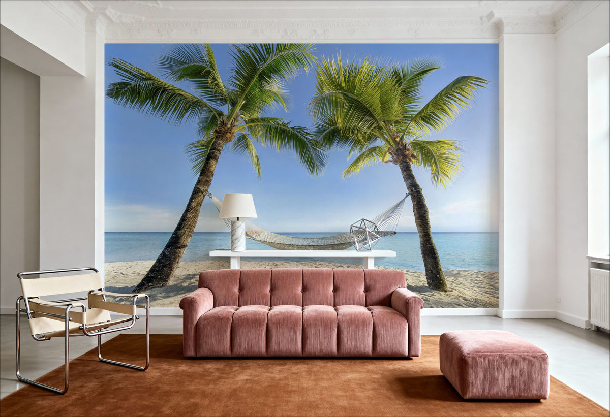 Hammock Beach Mural Wallpaper - room preview 03