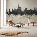 Strasbourg France Skyline Concrete Mural Wallpaper - room preview 03