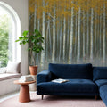 Birch Dusk Mural Wallpaper - room preview 03