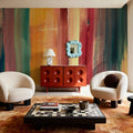 Sunset Fall Forest Mural Wallpaper - room preview 03