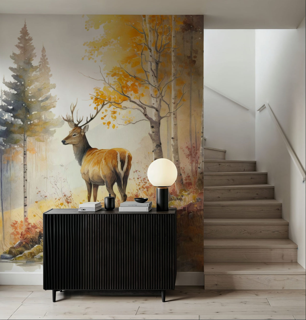 Kings of the Forest Mural Wallpaper - room preview 03